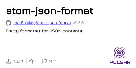 Image result for Atom Text Editor JSON