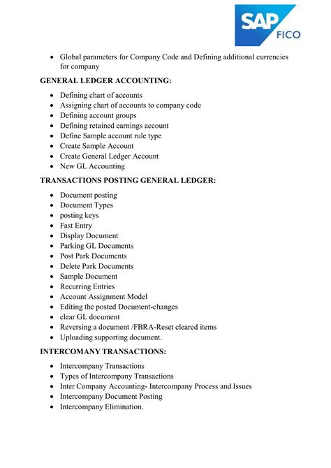 SAP FICO Course Content .pdf