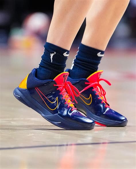 Caitlin Clark Nike Kobe 5 "Indiana Fever" PE | Nice Kicks