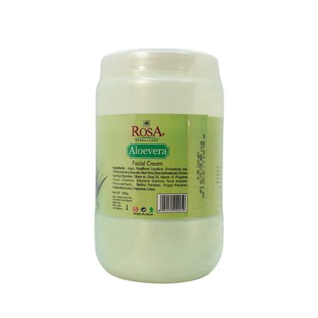 Buy ROSA ALOE VERA FACIAL CREAM ENRICHED WITH VITAMIN - E I SUNBURN ...