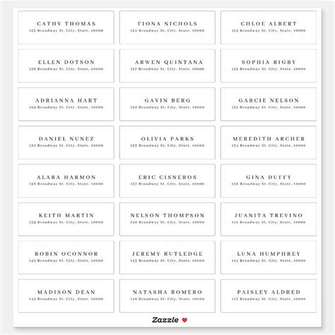 Image result for Wedding Invitation Address Labels