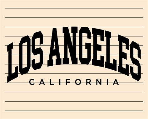 Los Angeles Font