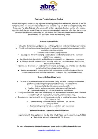 Image result for Pre Sales Engineer Interview Questions