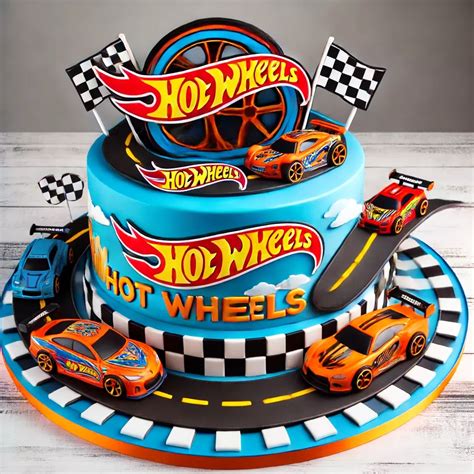 Hot Wheels Birthday Clipart