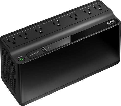 APC Back-UPS 600VA Tower UPS Black BE600M1 - Best Buy