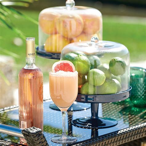 Colette Glass Cake Stand with Cloche & Complementary Serving Pieces