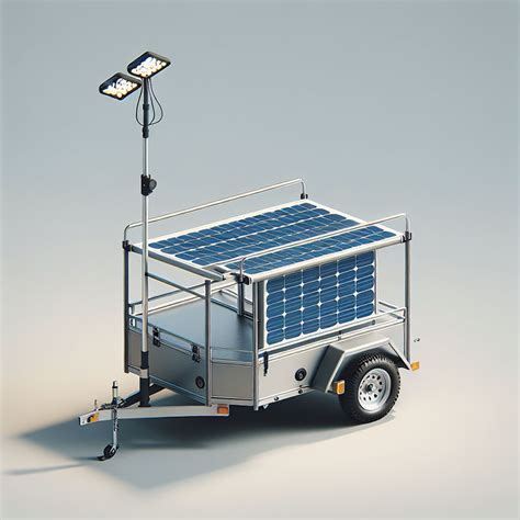 Basic Solar Power System Trailer 的图像结果