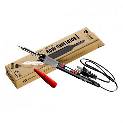 KaiLiWei K-505 60W Constant Temperature Soldering Iron with LCD Digital ...