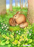 Image result for Rabbits in Art