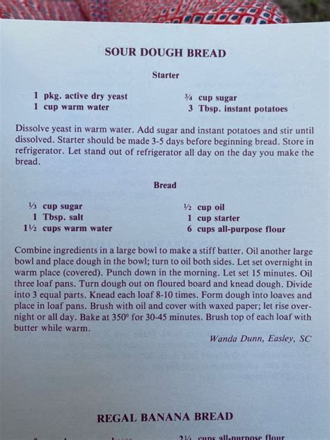 sour dough bread from starter