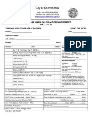 Image result for NEC Commercial Load Calculation Examples