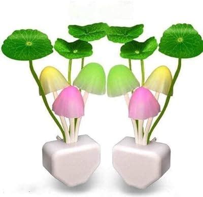 Buy GLUN Magic 3D LED Night Lamp with Plug Smart Sensor auto On/Off and ...