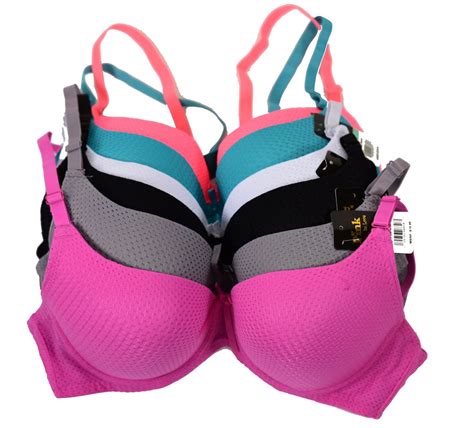 Women Bras 6 pack of Lightly Padded Bra B cup C cup (8828), Size 40C ...