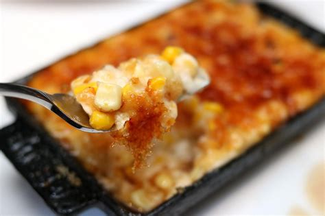 Corn Creme Brulee