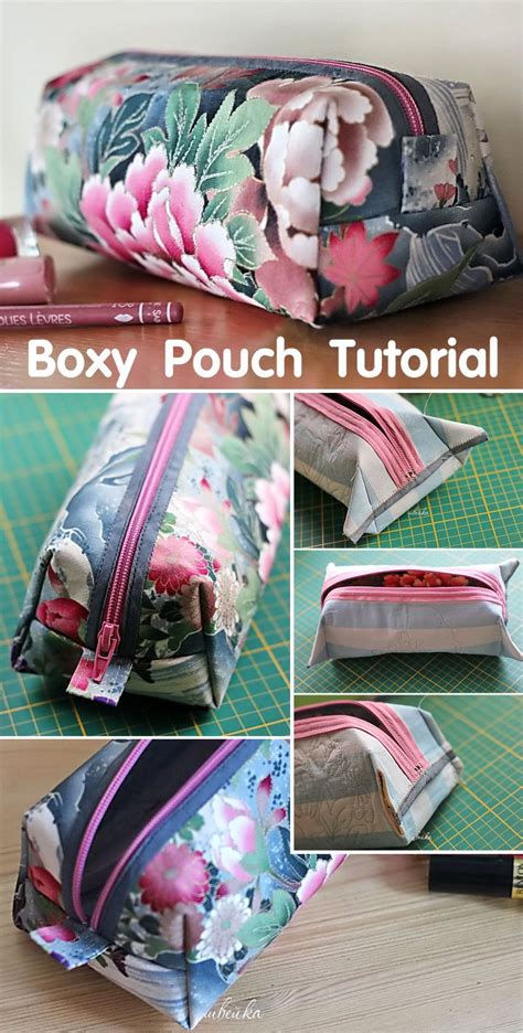 Image result for How to Make a Boxy Pouch Tutorial