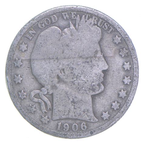 Better 1906-D US Barber 90% Silver Half Dollar Coin Collection Set ...