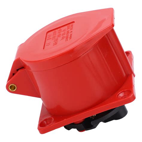 Buy Industrial Plug, 5Pin 3P+N+E 16A Industrial Electric Coupler ...