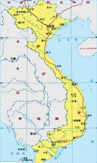 越南地图中文版 _排行榜大全