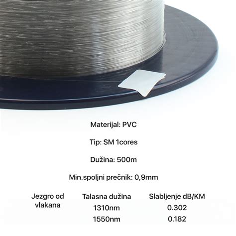 Opticki kabal providni (500m) - Mob-Shop