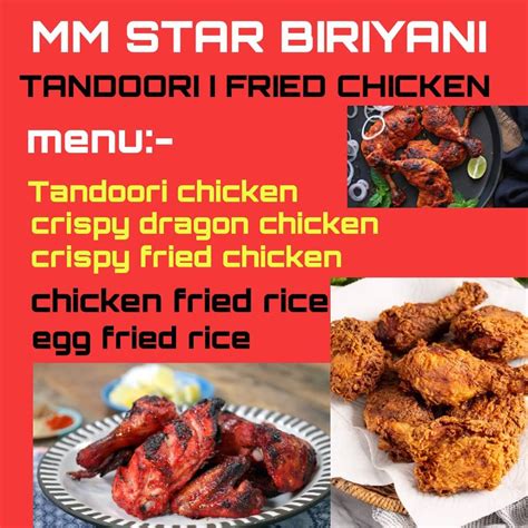 Menu at M.M.STAR BIRIYANI, Chittoor