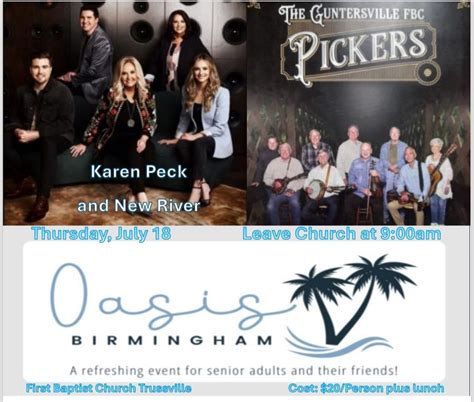OASIS Senior Adult Day at First Baptist Trussville, 18310 Al Hwy 251 ...