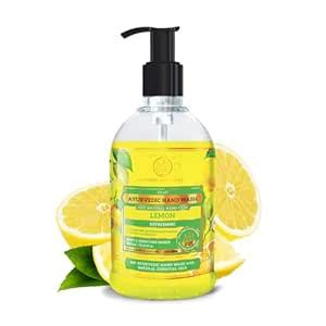 Khadi Natural Lemon Hand Wash | Deep Cleansing & Energizing | Removes ...
