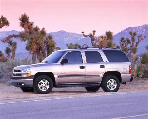 2003 Chevrolet Tahoe Specifications & Dimensions