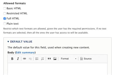 Image result for Text Module in Drupal