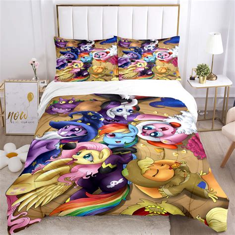 My Little Pony 3D Print Cartoon Bedding Sets | My Little Pony Plush ...
