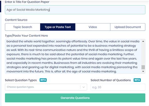 Image result for How to Make Test Questioner