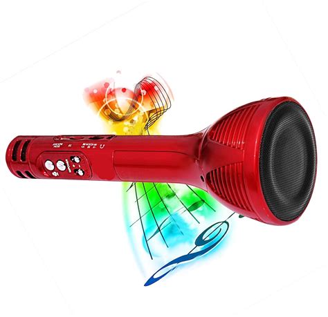 Bholenath New Red WSTER 1698 Advance Handheld Wireless Singing Mike ...