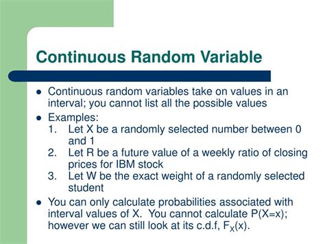 Image result for Probability Distribution for Continuous Random Variables