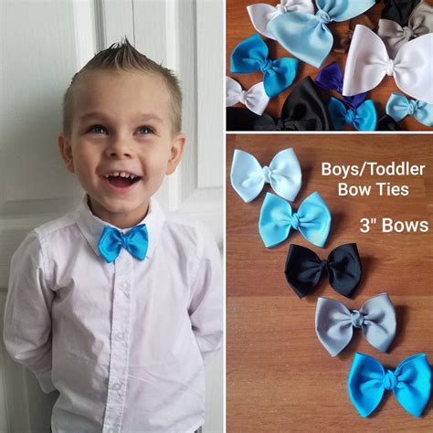 Boys Bow Ties 3 Bow Ties Infant Bow Ties Baby Bow Ties Toddler Bow Ties ...
