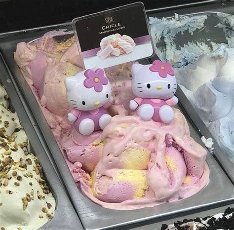 hello kitty ice cream | Hello kitty, Cute snacks, Hello kitty birthday ...