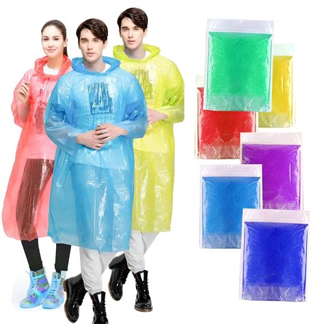 Allextreme Poncho Raincoat with Hood Reusable Water Resistant Barsaati ...