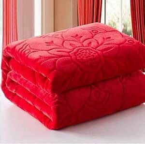 Buy TEEJA Soft Mink Blanket for Heavy Winter - Double Bed King Size AC ...