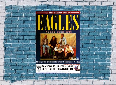 The Eagles - Hell Freezes Over, Frankfurt 1996 - Konzertplakat, US$ 516.24