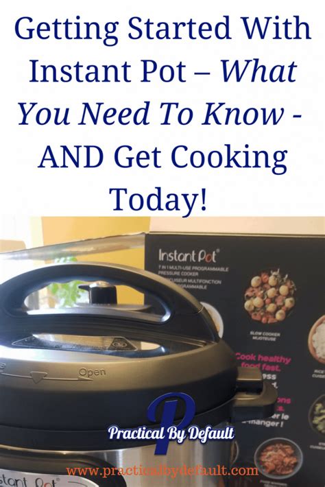 Image result for First Time Using Instant Pot