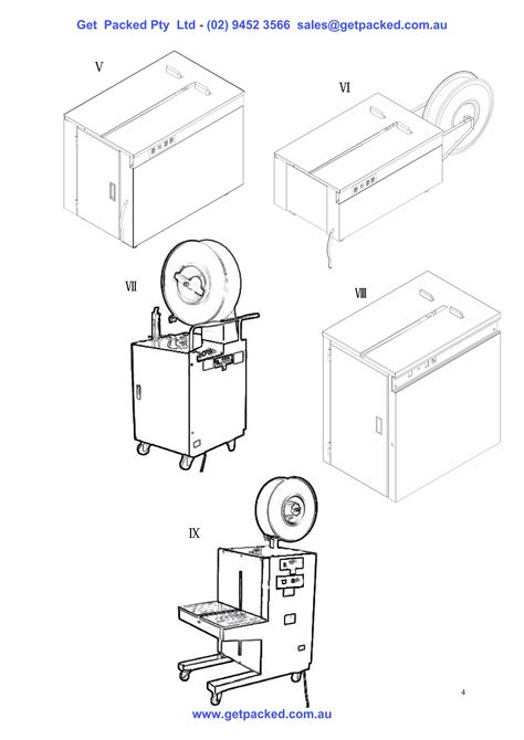 Image result for Instructions Threading a Strapping Machine