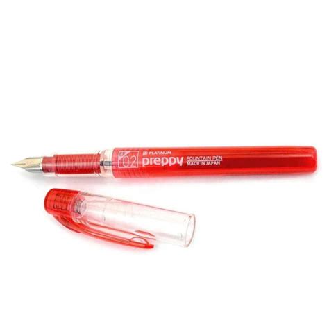 Platinum Preppy Extra Fine Fountain Pen - SCOOBOO - Platinum