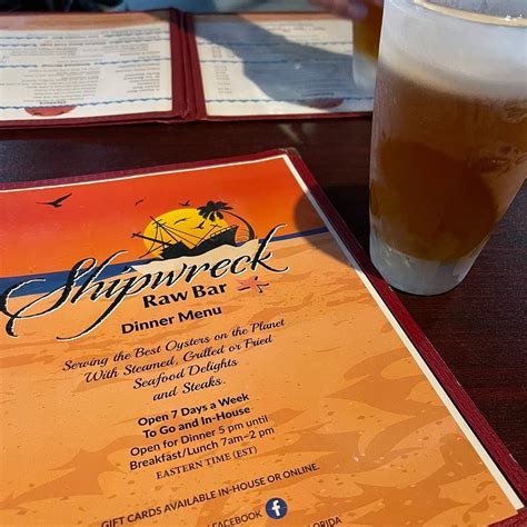 SHIPWRECK RAW BAR, Port Saint Joe - Menu, Prices & Restaurant Reviews ...