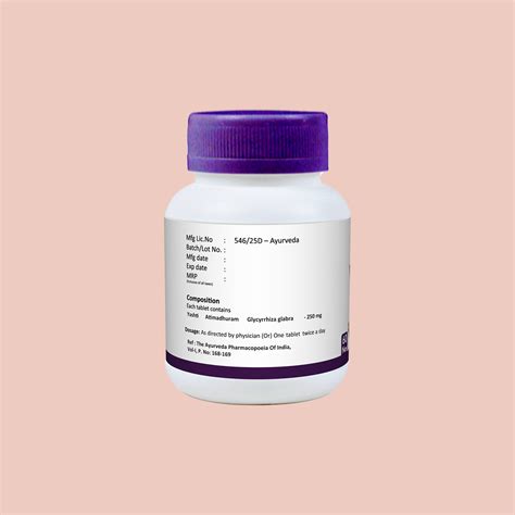 Dr. JRK's Yashti Churna Tablets – Dr.JRK's Research and Pharmaceuticals