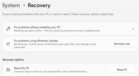Image result for Windows 11 Recovery