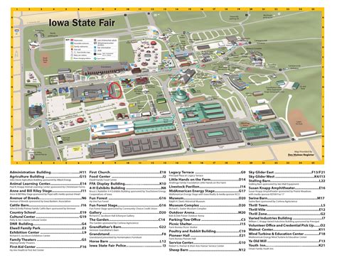 Navigating The Iowa State Fair: A Comprehensive Guide To The 2021 Map ...
