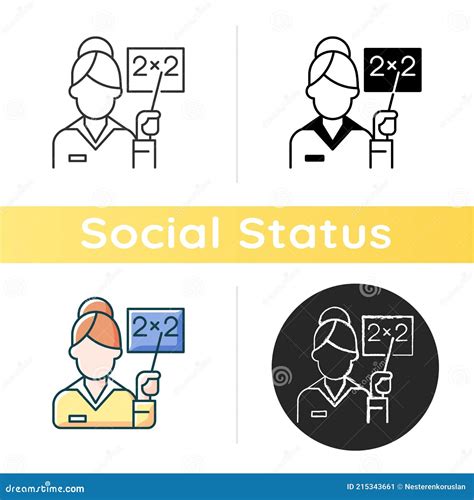 Pink collar worker icon stock vector. Illustration of icon - 215343661