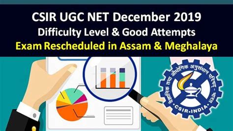CSIR UGC NET Dec 2019 Exam Analysis: Exam Rescheduled in Assam ...