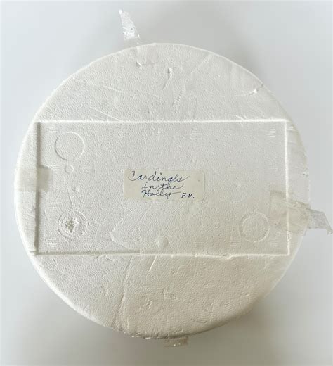 Limited Edition Franklin Mint Plate Cardinals In The Holly #10839 ...