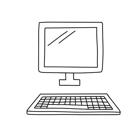 Image of Computer That Has Been Draw 的图像结果