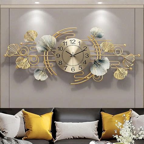 Ginko Horizontal Wall Clock – PC HOME DECOR
