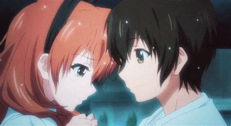 Anime Kiss GIFs - AniYuki - Anime Portal